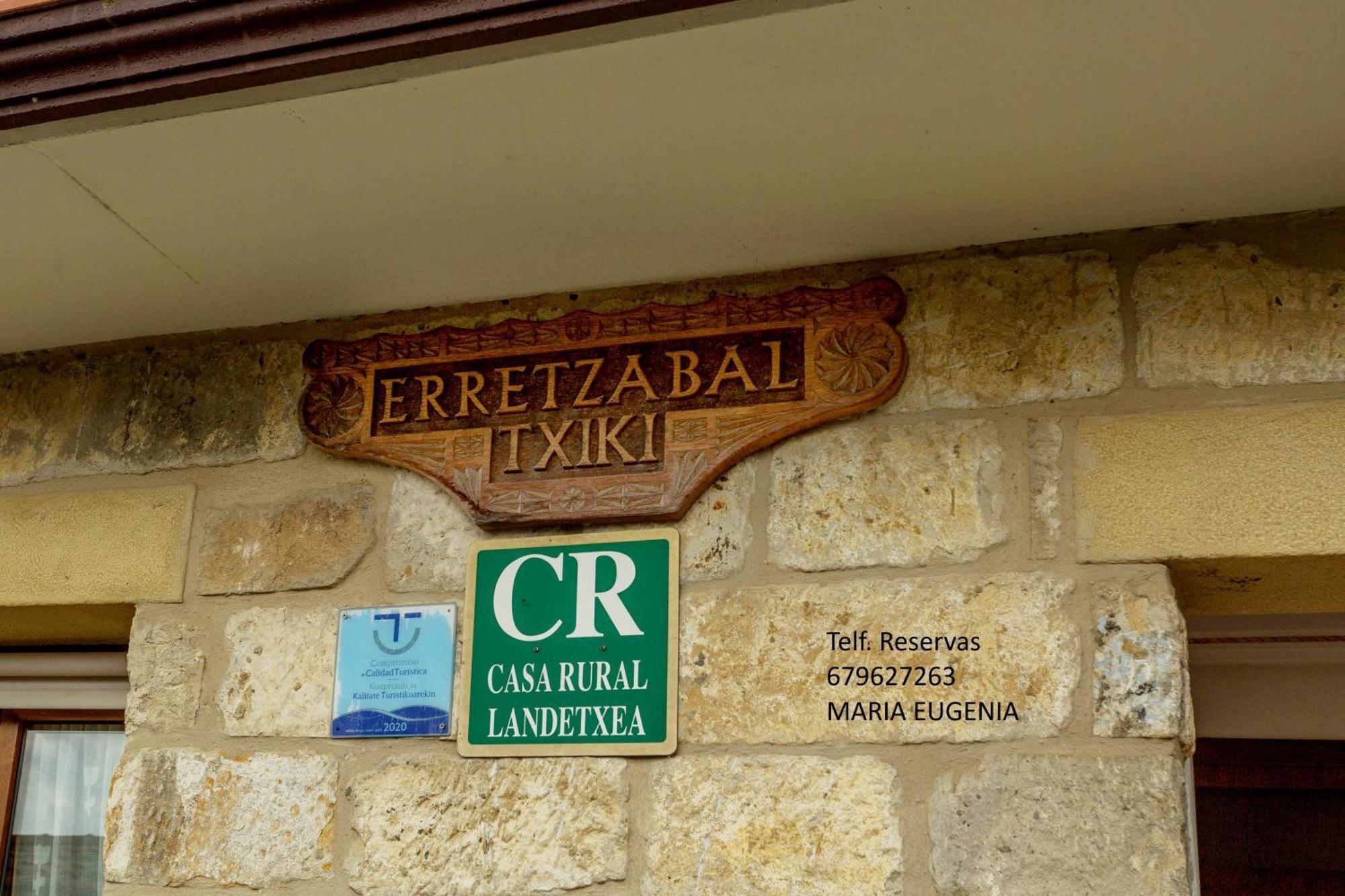 Casa Rural Erretzabal Txiki Orio Esterno foto